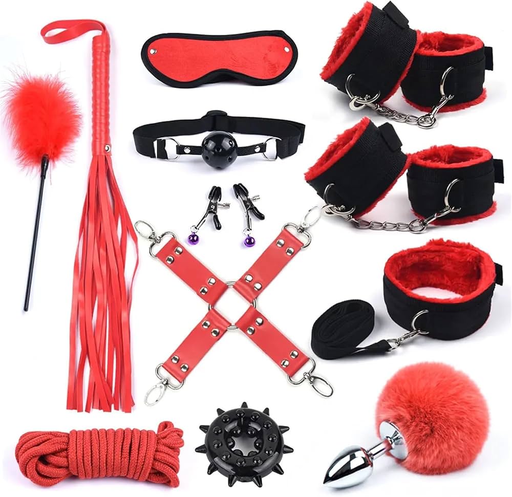 Conjunto masoquista rojo
