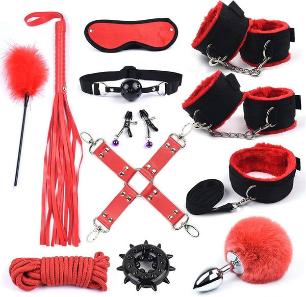 Conjunto masoquista rojo